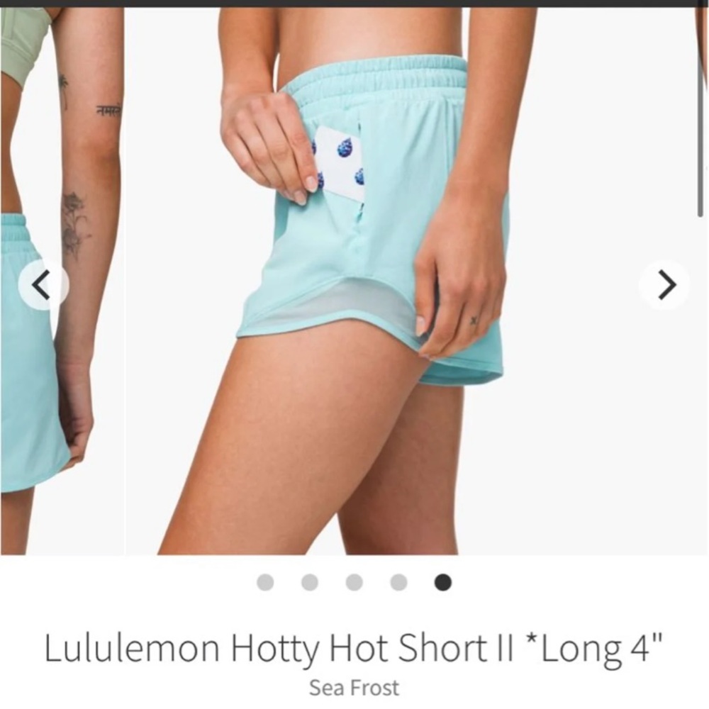 Lululemon hotty hot shorts